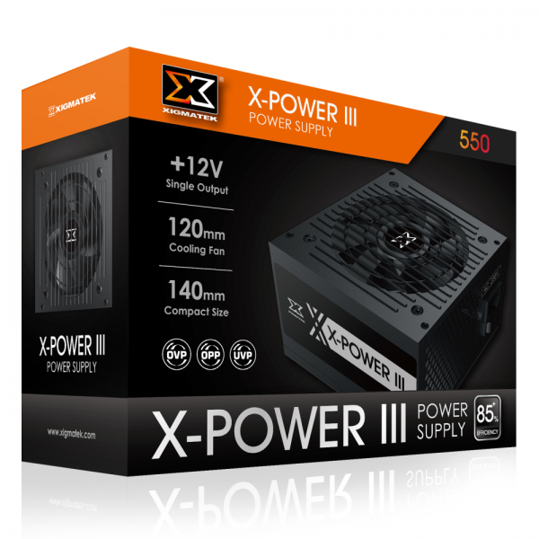 Bộ nguồn Xigmatek X-Power III 550 (500W,230V)