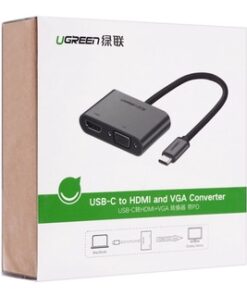 Cáp chuyển USB-C to HDMI - VGA+PD UGREEN ( 50505 )