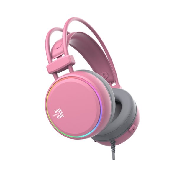 Tai nghe Gaming Zidli FCORE FH11U (7.1, USB, RGB), Pink