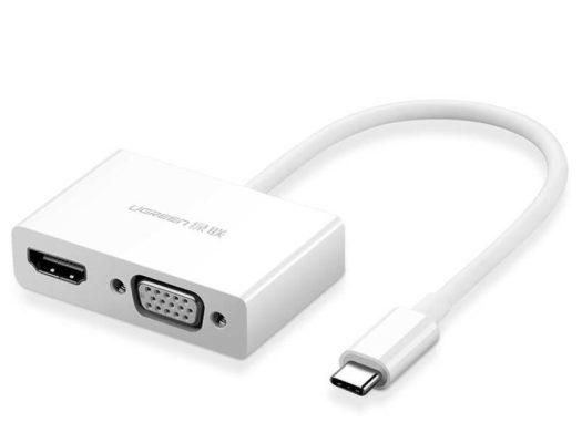 Cáp chuyển USB-C sang HDMI và VGA UGREEN (30843)