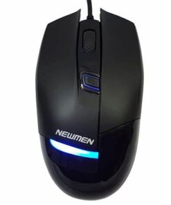 Mouse NEWMEN Gaming G10+ LED (đen, vàng)