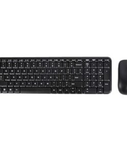 BỘ PHÍM CHUỘT LOGITECH MK220 WIRELESS/OPTICAL/ĐEN (BLACK)