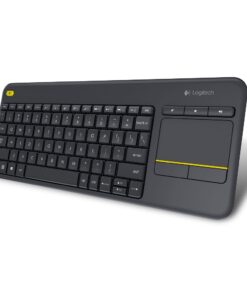 BÀN PHÍM LOGITECH K400 PLUS WIRELESS/TOUCHPAD/ĐEN (DARK)